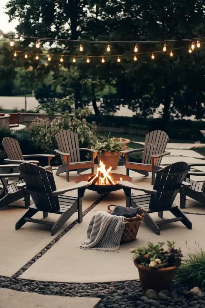 The Cozy Firepit Circle