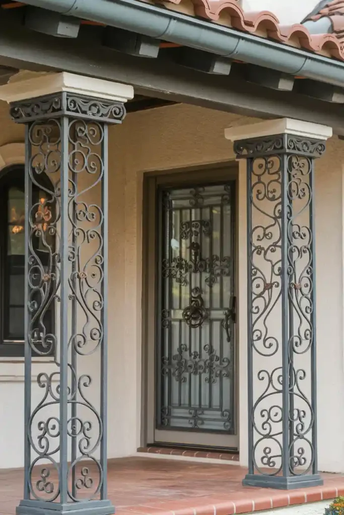 Wrought Iron Columns