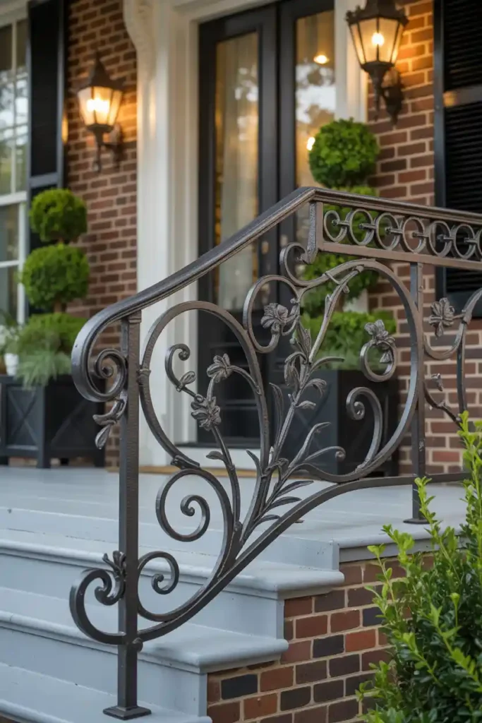 Wrought Iron Scrollwork