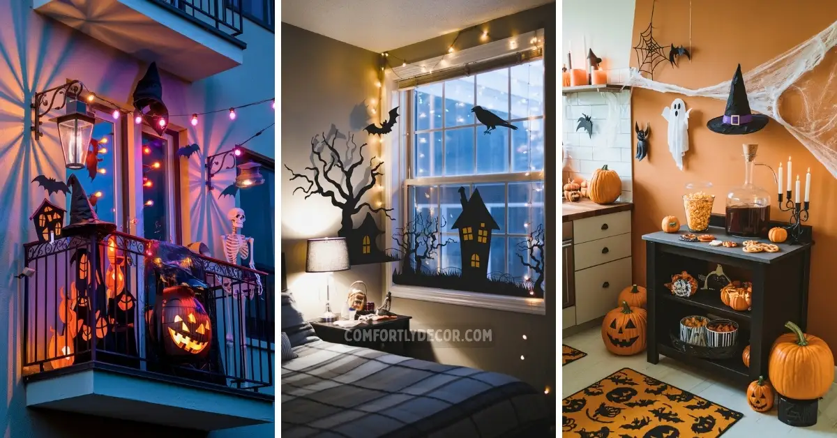 halloween apartment decorations