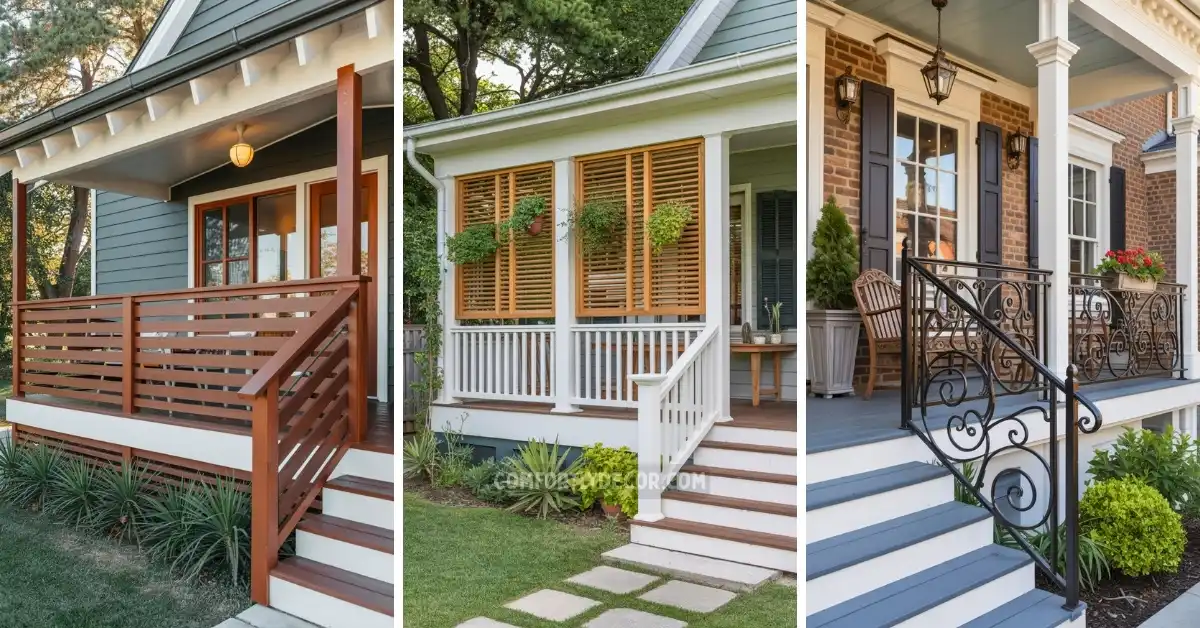 porch railing ideas