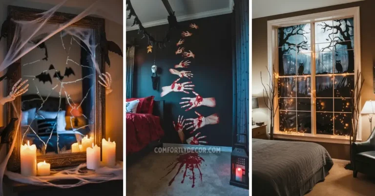 spooky halloween bedroom decor ideas