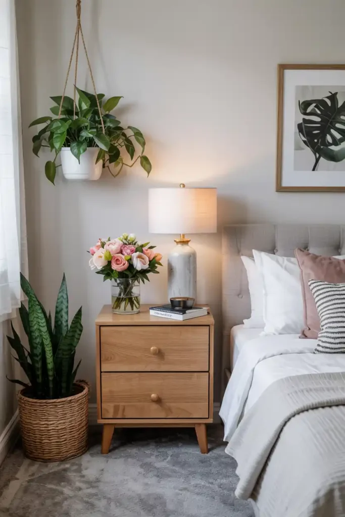 Add Plants or Fresh Flowers