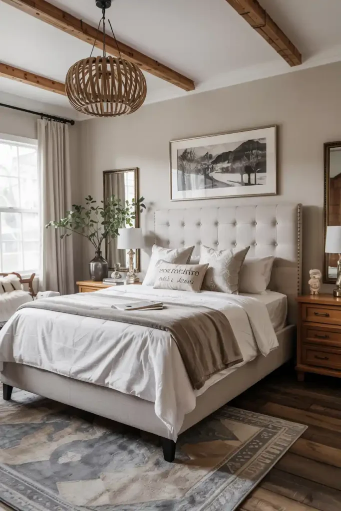 Add a Statement Headboard