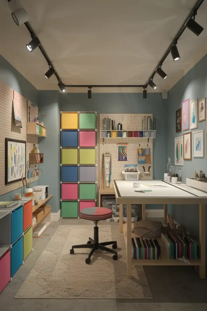 Art Studio with Killer Storage