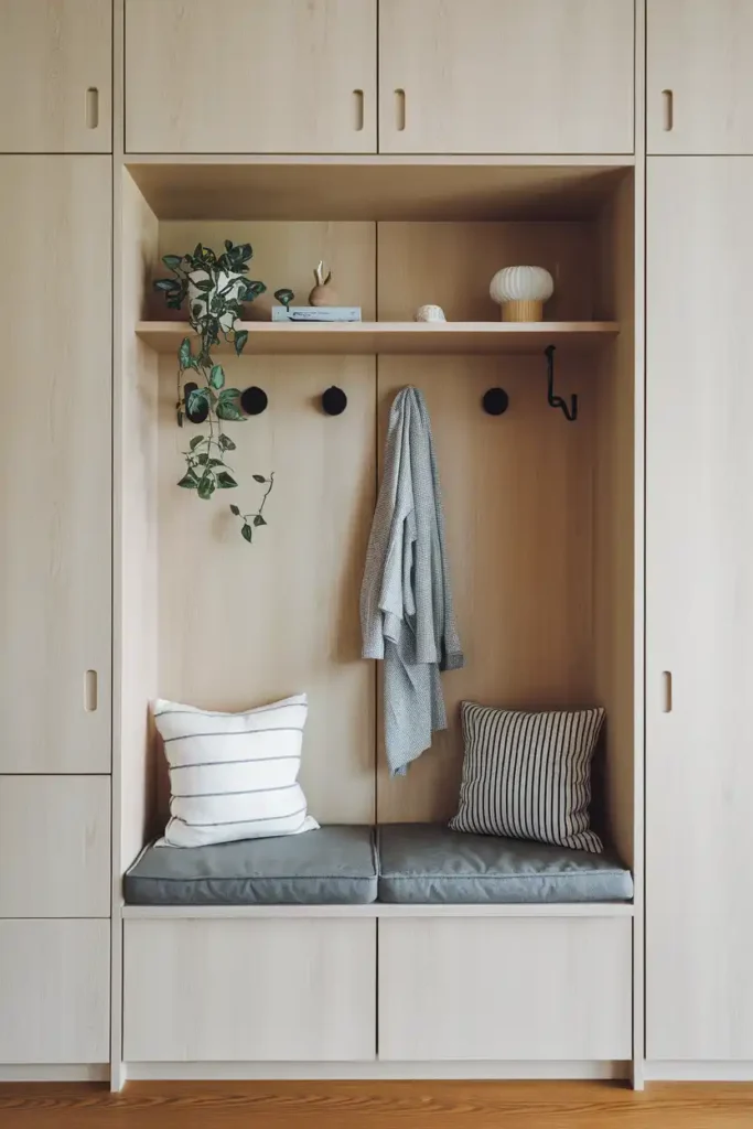 Built-In Storage Nook