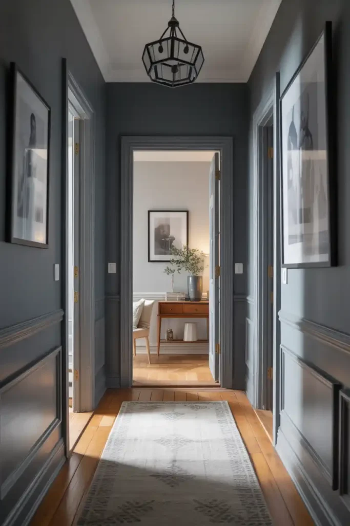 Charcoal Gray-hallway