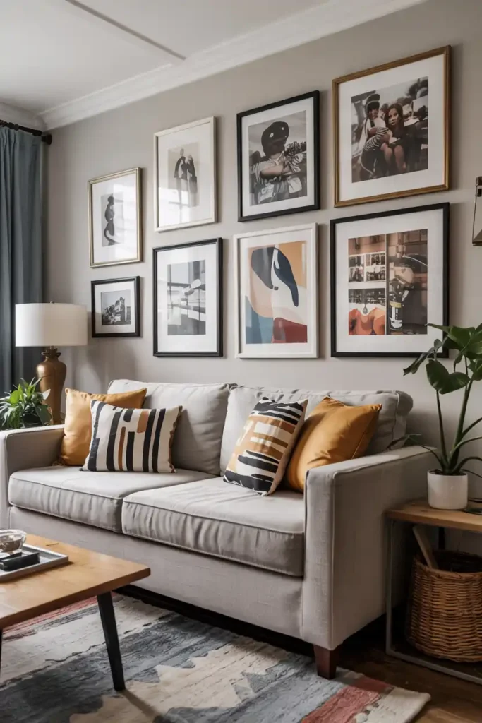 Classic gallery wall