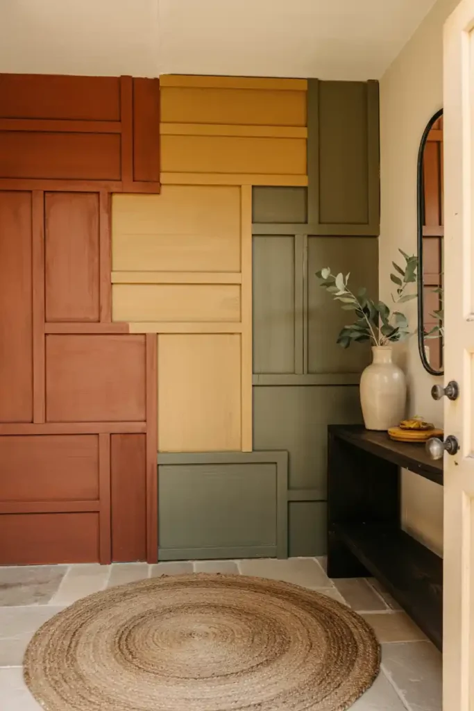 Colorful Wood Panels