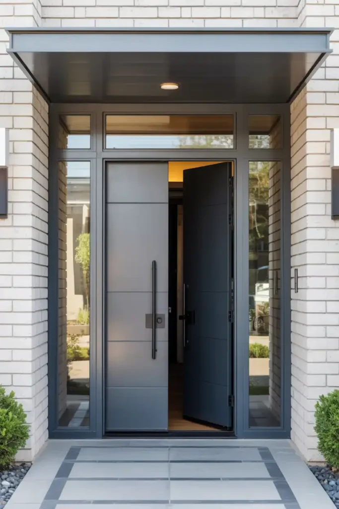 Contemporary Metal Door