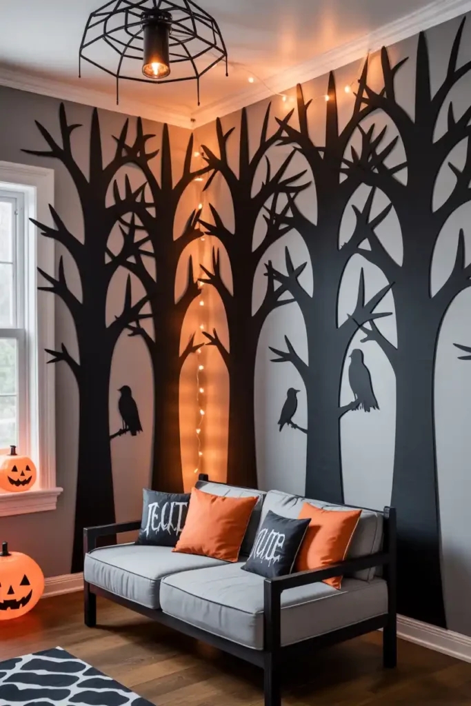 Creepy Tree Silhouettes