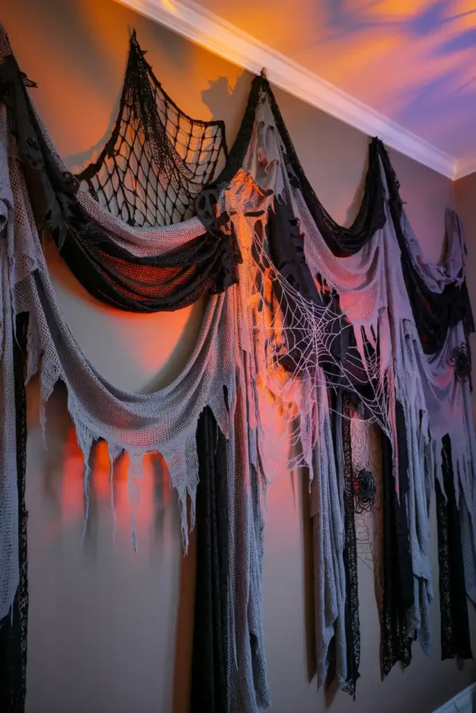 Eerie Fabric Draping