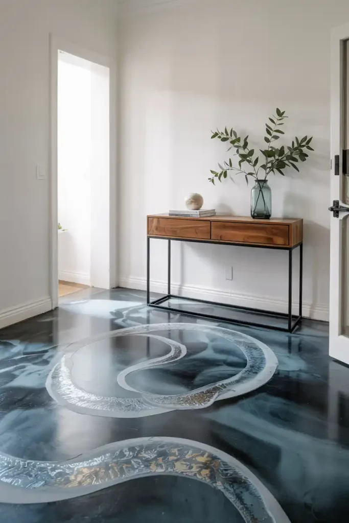 Epoxy Resin Innovation-Entryway Flooring