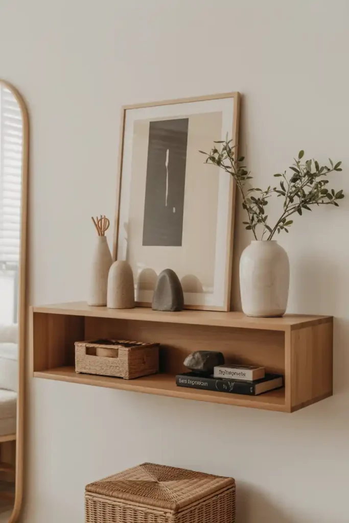 Floating Shelf Minimalism
