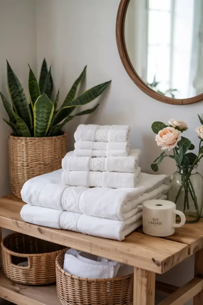 Fluffy Organic Cotton Towels