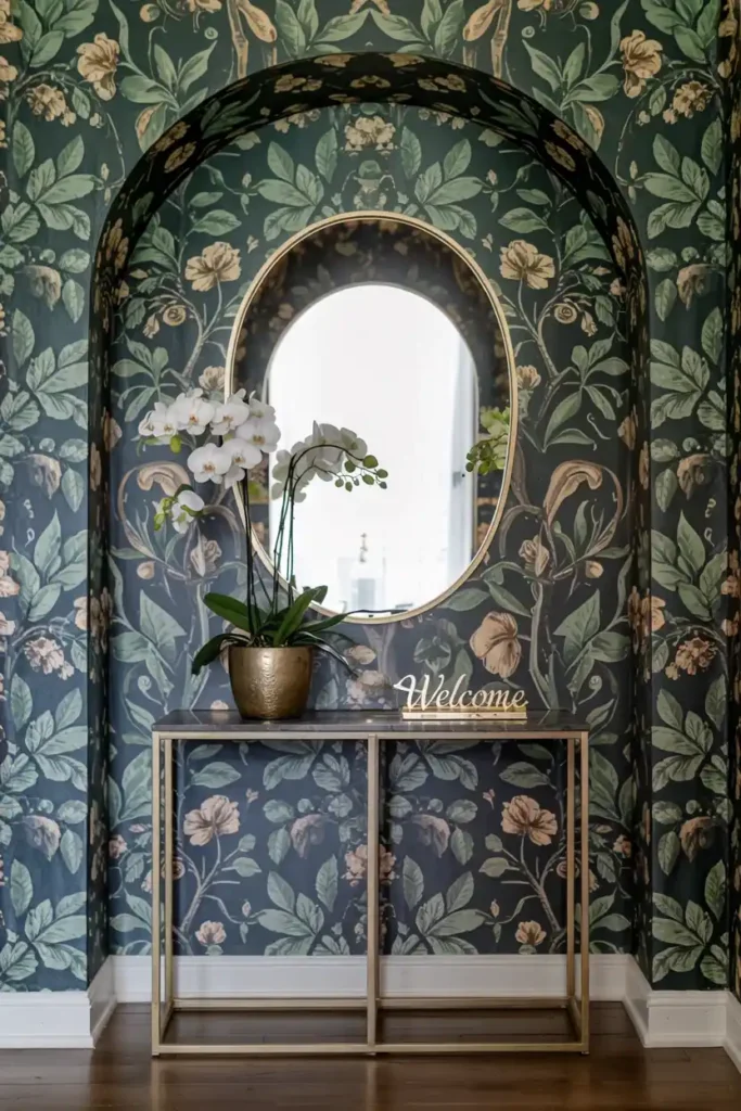 Go Bold with Luxury Wallpaper-Luxury Entryway