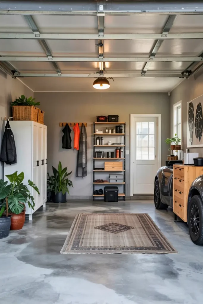 Gray Concrete Industrial Chic