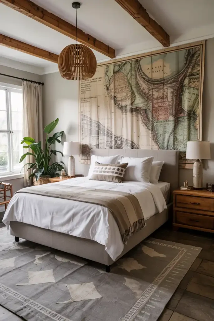 Hang Oversize Art-guest bedroom ideas