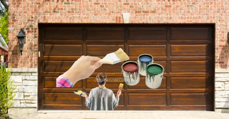 How to Paint Wood Garage Doors