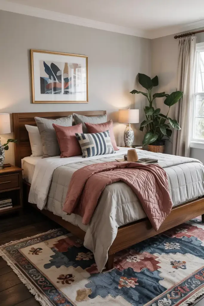 Layer the Bedding-guest room ideas