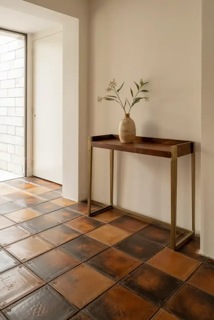 Leather Tile Sophistication