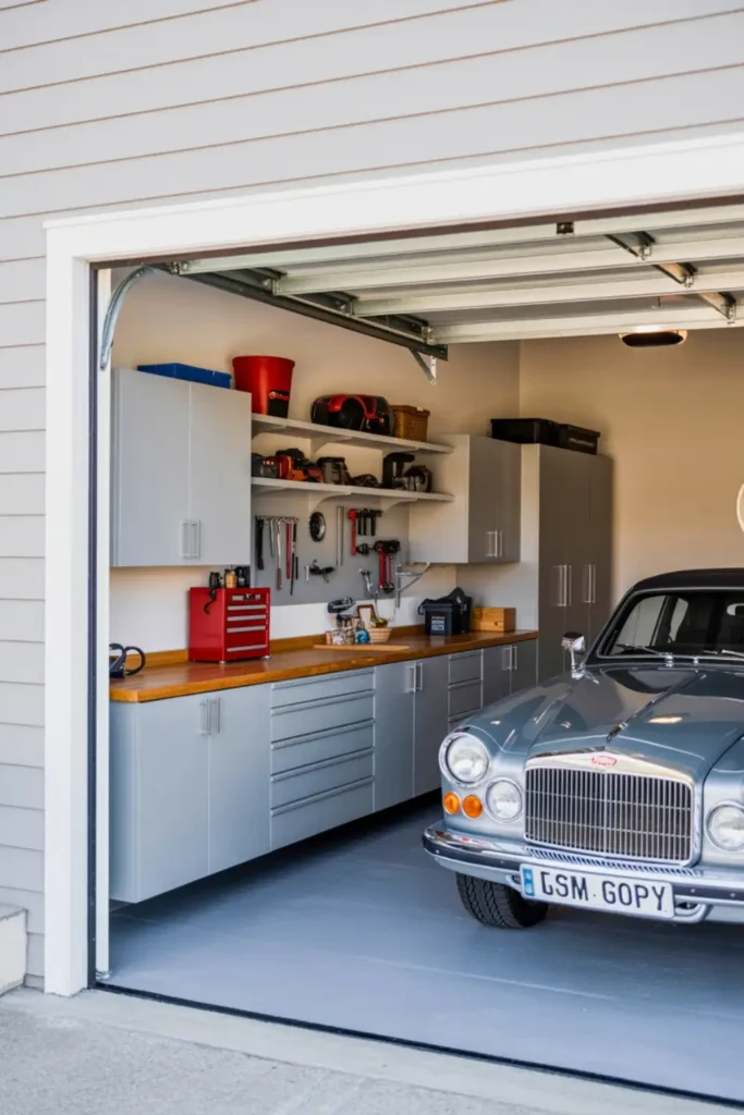 Light Gray-garage paint colors