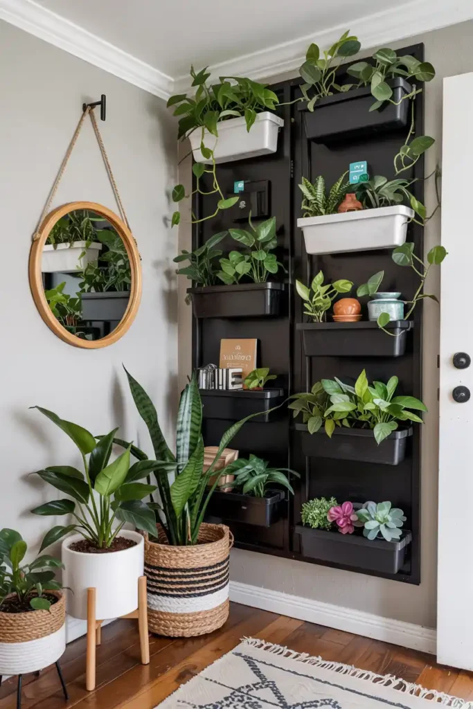Living Plant Wall-entryway accent wall