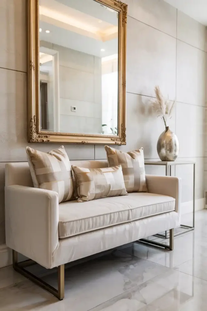 Luxurious Entryway Bench