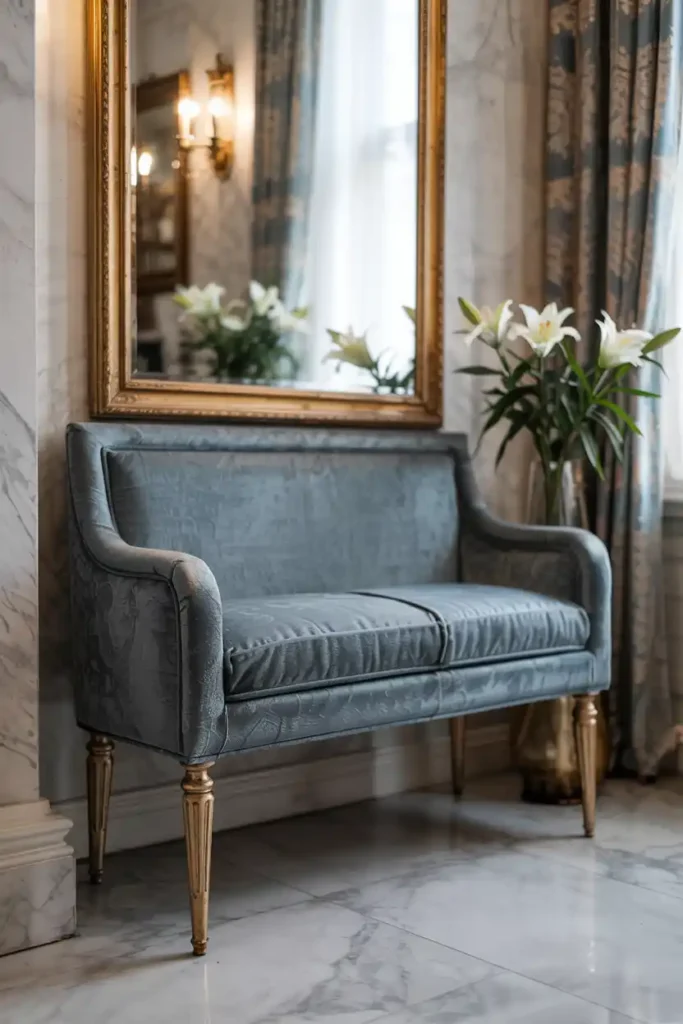 Luxurious Entryway Bench-Luxury Entryway
