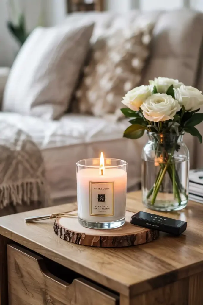Luxury Scented Candles-guest room ideas