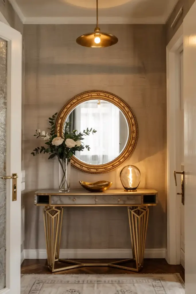 Opulence with Golden Accents