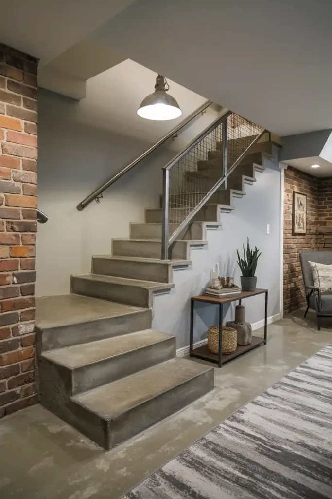 Polished Concrete Industrial Chic