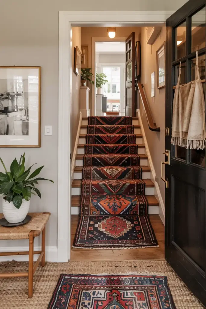 Rich Textures with Layered Rugs