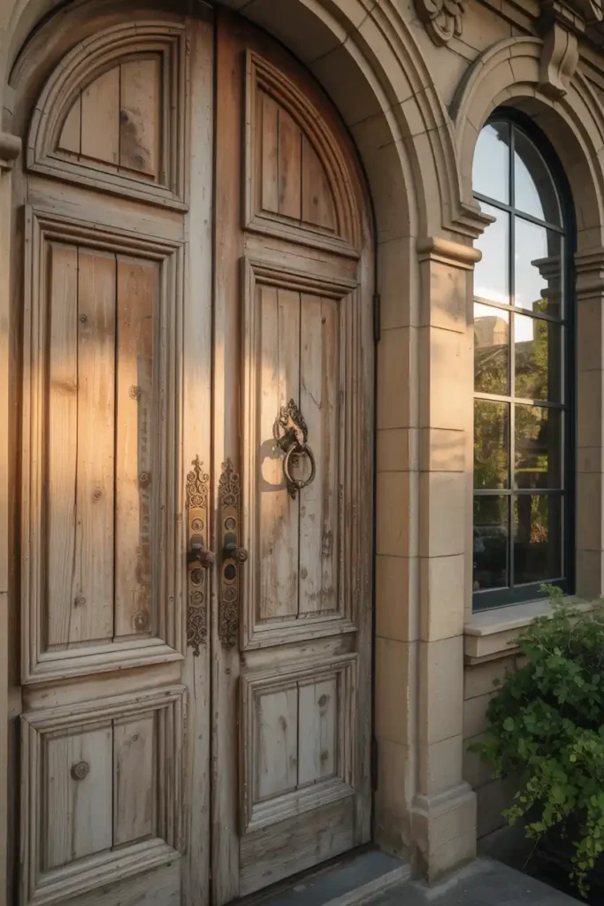 Rustic Reclaimed Wood Door