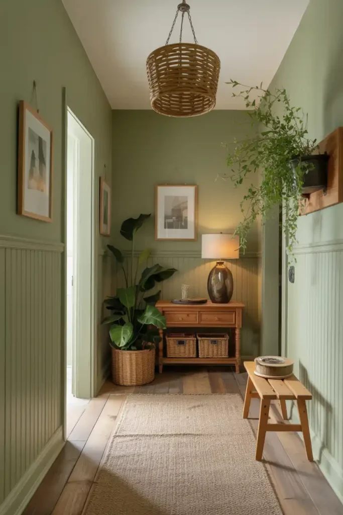Sage Green-entryway paint color