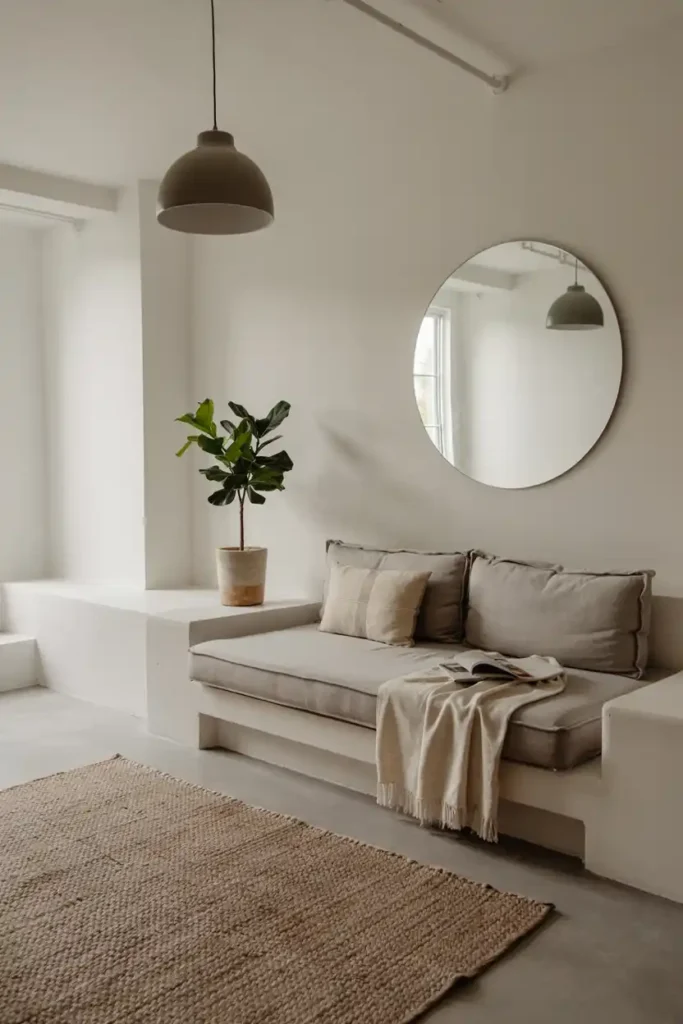 Scandinavian Minimalist Retreat-basement design ideas
