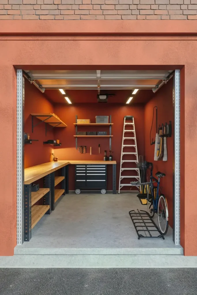 Terracotta-garage paint colors