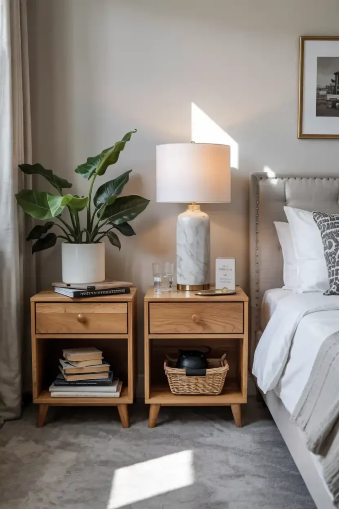 Use Practical Bedside Tables