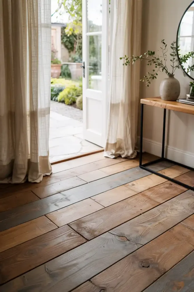 Wide Plank Rustic Wood