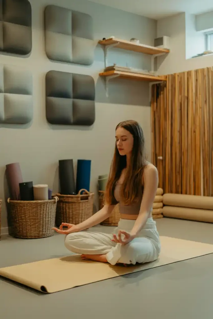 Yoga and Mindfulness Studio-basement design ideas