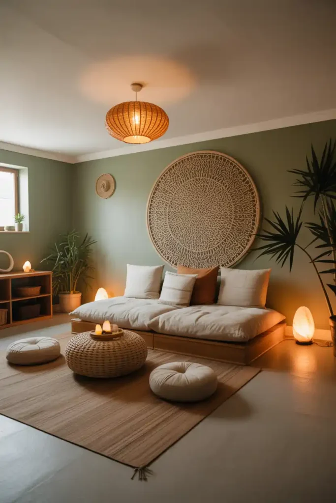 Zen Meditation Sanctuary-basement design ideas