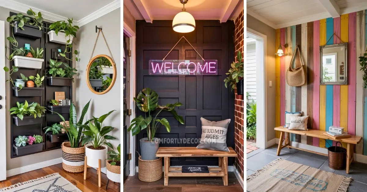 entryway accent wall ideas