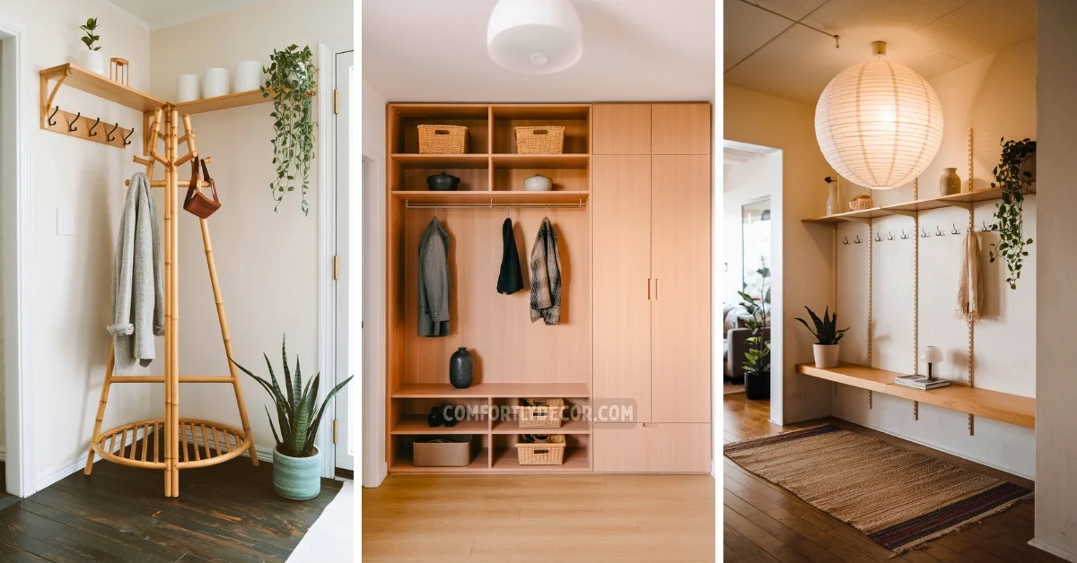 japandi entryway ideas