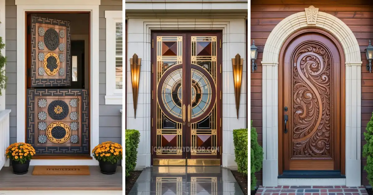 luxury entrance door design