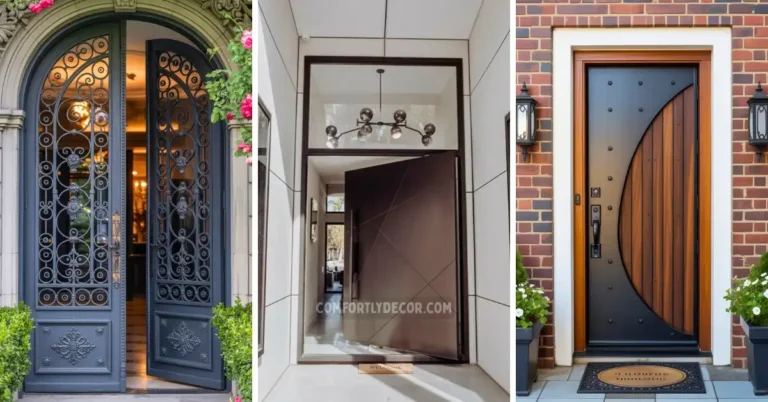 metal entry door design