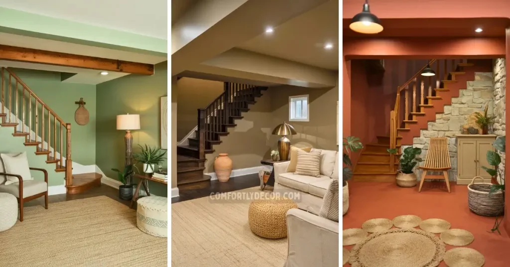 moody basement paint colors