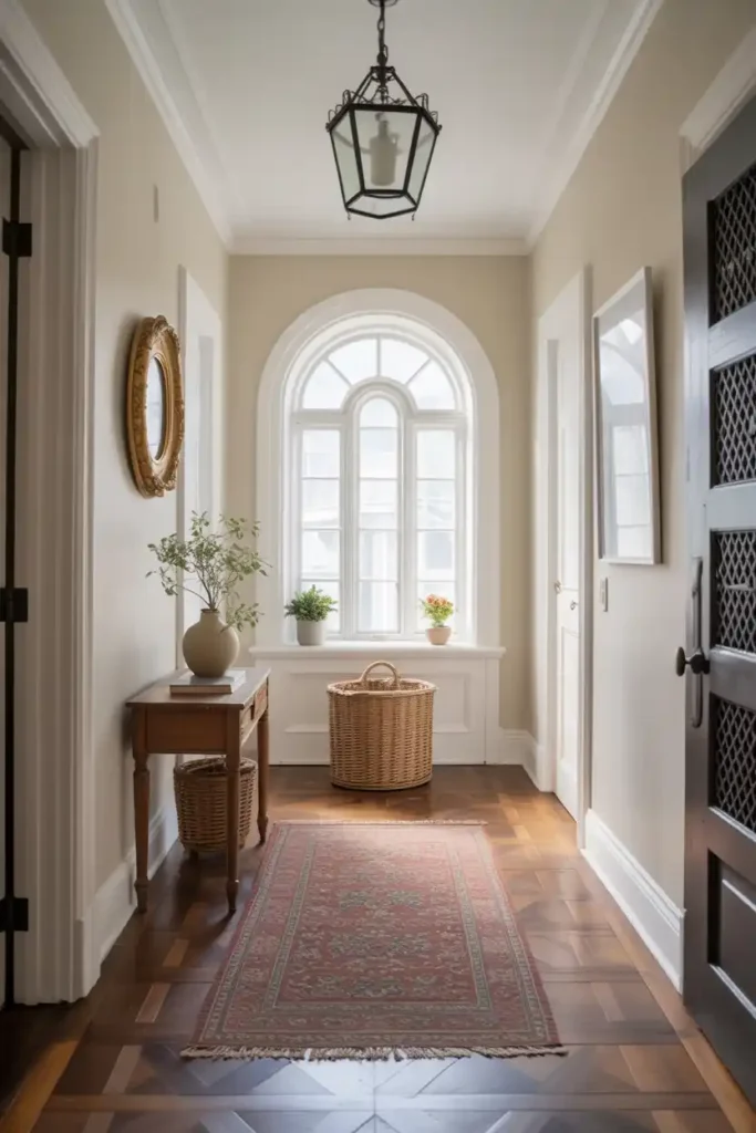 off-white-hallway color scheme