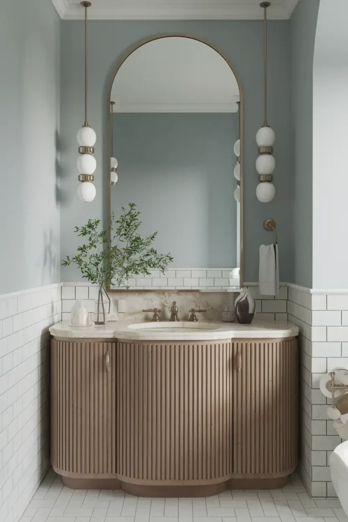 Arched-Top Mirrors for Elegance