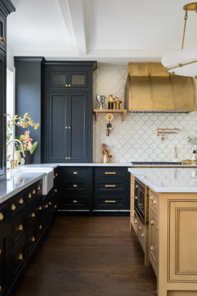 Black & Gold Accents