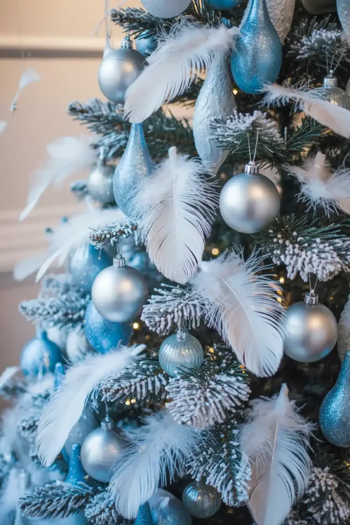 Blue Frost and Feather Touch